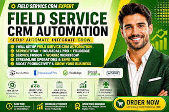 do field service CRM servicetitan housecall pro fieldedge service fusion workiz
