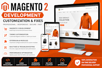 develop a professional magento 2 ecommerce store