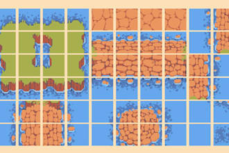 pixel art tileset, 2d topdown, pixel background, game map, isometric pixel art