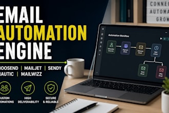 set up email automation in mautic, mailwizz, sendy, moosend or mailjet