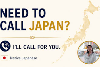 make phone calls in japanese in japan for you