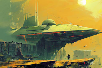 design sci fi illustration and sci fi sci fi illustration