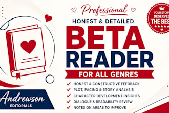 be your romance beta reader fantasy beta reader scifi thriller beta reader