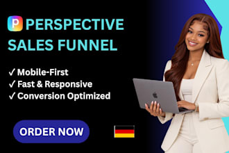 build a high converting perspective landing page funnel