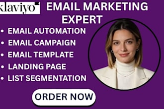 setup klaviyo email marketing campaign flows automation segmentation