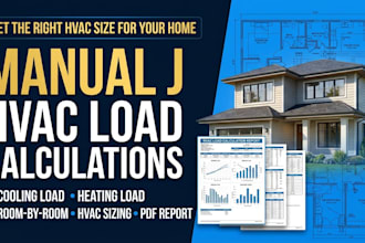 manual j hvac load calculations