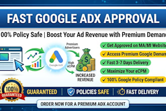 provide fast adx approval