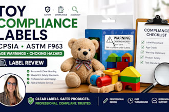 do toy compliance labels, age warnings, cpsia labels, choking hazard, astm f963