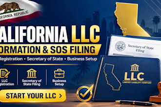 register your california llc and file california secretary of state documents