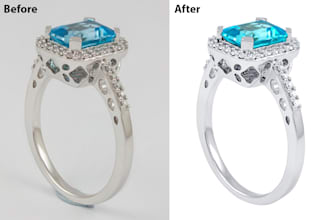 professionally retouch and edit your jewellery photos