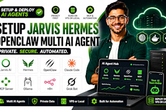 setup jarvis ai assistant hermes agent openclaw multi ai sub agent dashboard vps