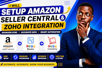 amazon seller central and zoho integration with zoho book and zoho inventory