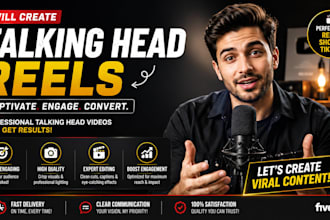 edit talking head, explainer and subtitle videos professionally