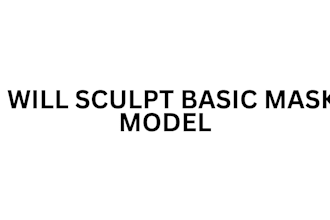 create a 3d mask or helmet model for your