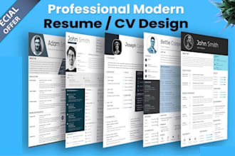 design a professional CV, resume formatting, and custom cover