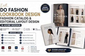 do fashion lookbook design fashion catalog editorial layout design in indesign