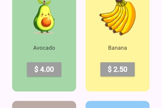 develop a flutter android app with firebase and API