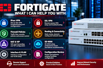 configure and troubleshoot your fortigate firewall