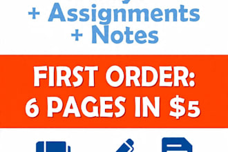 do neat urdu and english hand writing assignment and notes