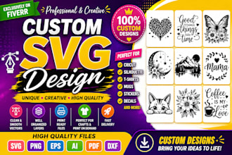 create custom svg designs for cricut and silhouette
