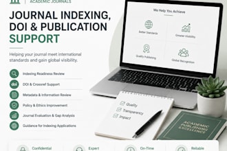 provide journal indexing and publication support services