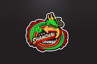 design old school vegas neon cannabis logo