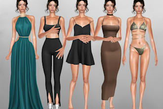 create a custom and detailed sim for you in the sim 4
