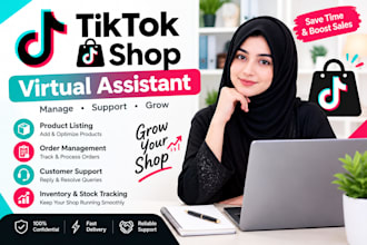 be your tiktok shop virtual assistant