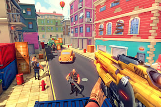 create a full 3d game