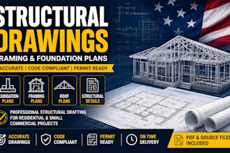 prepare south carolina and alabama civil structural permit drawings