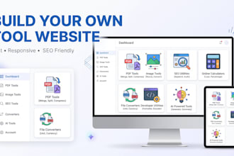 build a custom tools website, calculator, converter or ai web tool