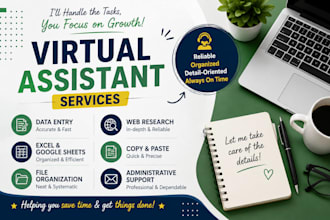 help you with virtual assistance and content writing