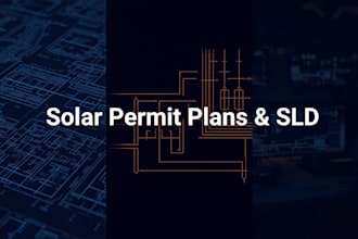 do residential solar design, sld, and permit plan sets