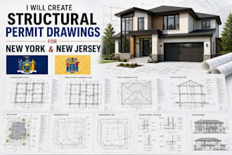 create structural permit drawings for new york and new jersey