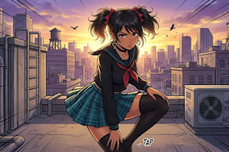 do an anime or comic character