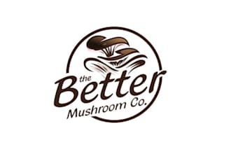 design organic mushroom farm logo