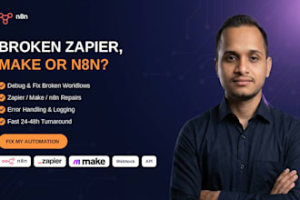 fix your broken zapier, make, or n8n automation