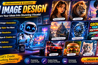 create professional ai images, posters, thumbnails, and social media designs