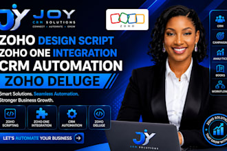zoho design script zoho one integration crm automation zoho deluge