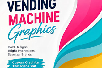 do create vending machine wrap