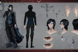 make concept art for your game