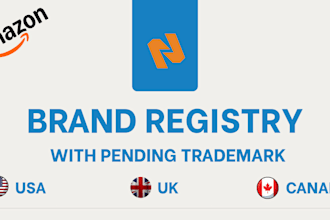 help in brand registry with pending trademark