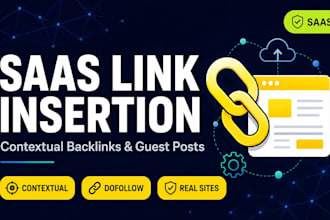 saas link insertion and saas guest post on authority tech blogs