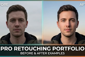 do professional photoshop editing and photo retouching