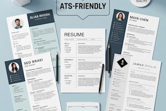 redesign and format your professional CV or resume