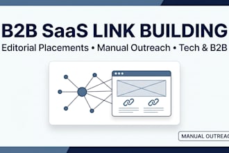 build high quality b2b saas backlinks from relevant websites