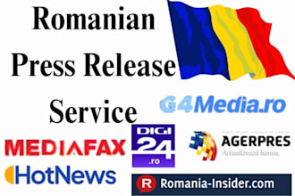 write and distribute romania press release to trusted romanian news sites