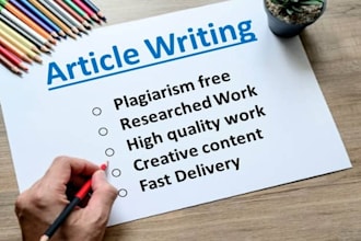 write urdu and english articles, blog posts and content