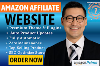 create an autopilot amazon affiliate marketing website with SEO content