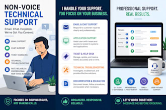 provide email and chat technical support